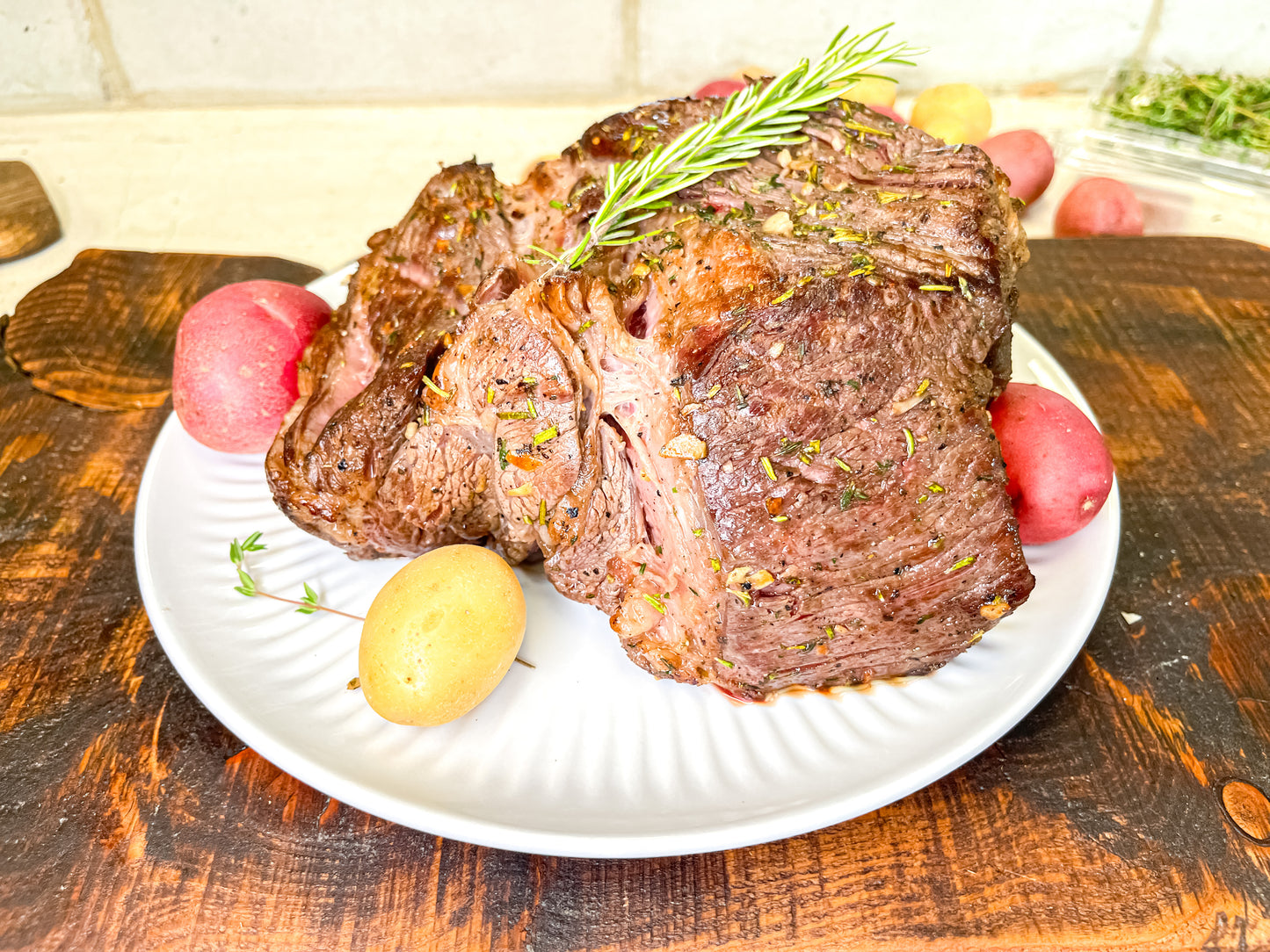 Chuck Roast - Bone In - 4 lbs.
