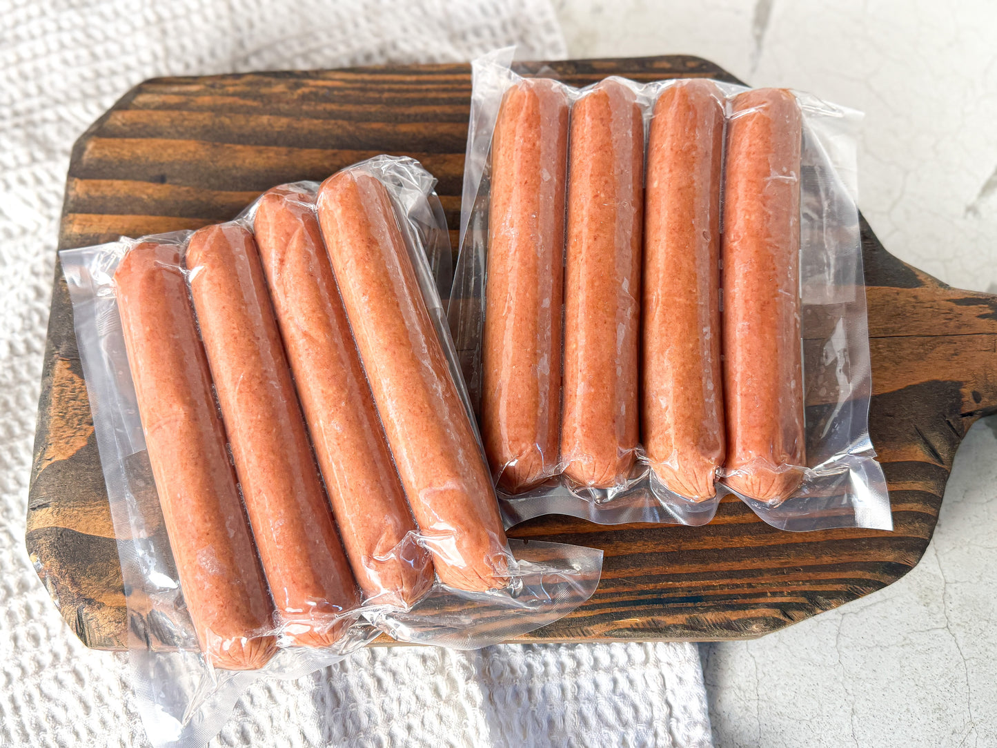 Beef Franks (Hot Dogs) - 1/4 lb, 4-Pack