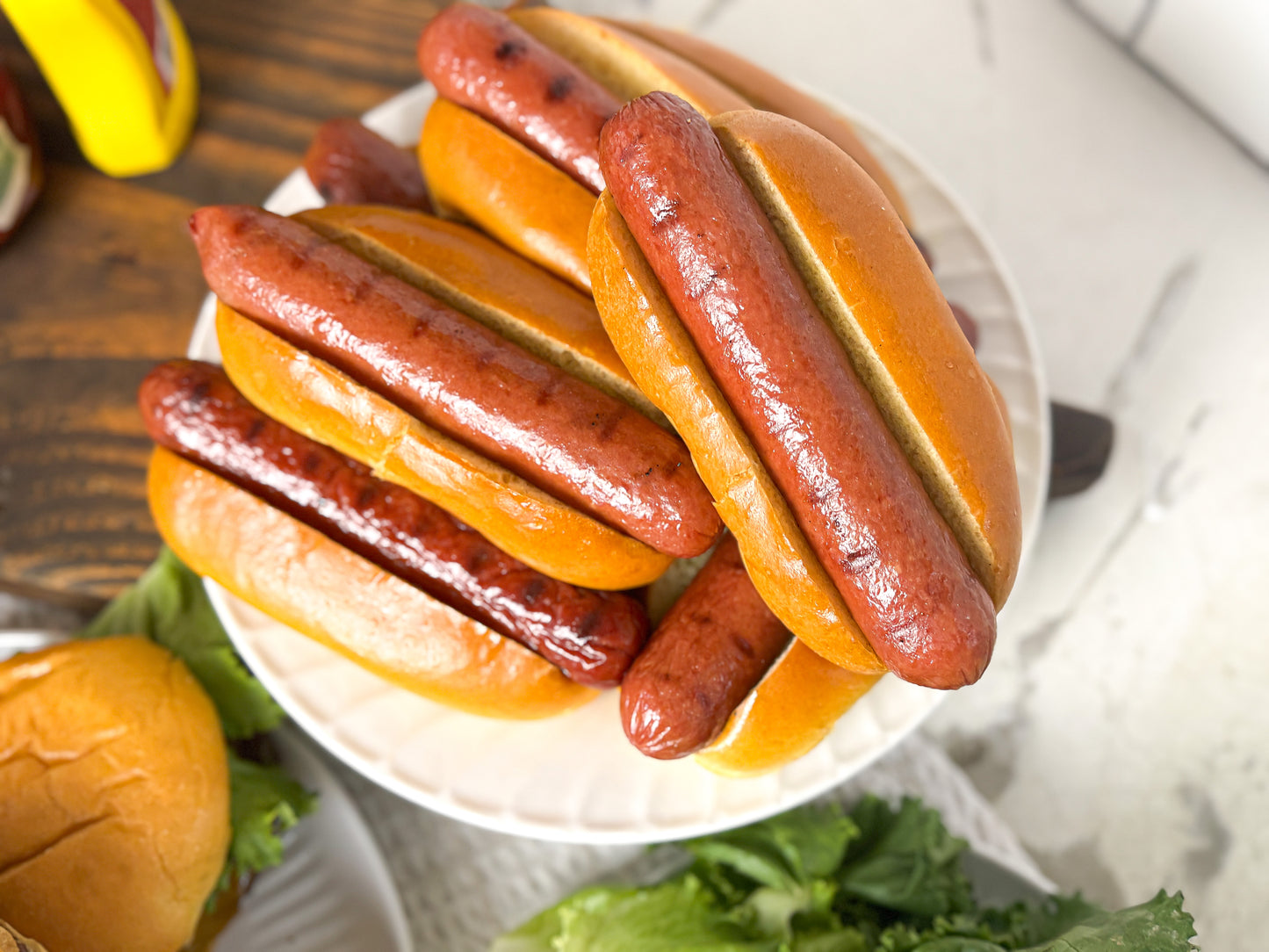 Beef Franks (Hot Dogs) - 1/4 lb, 4-Pack