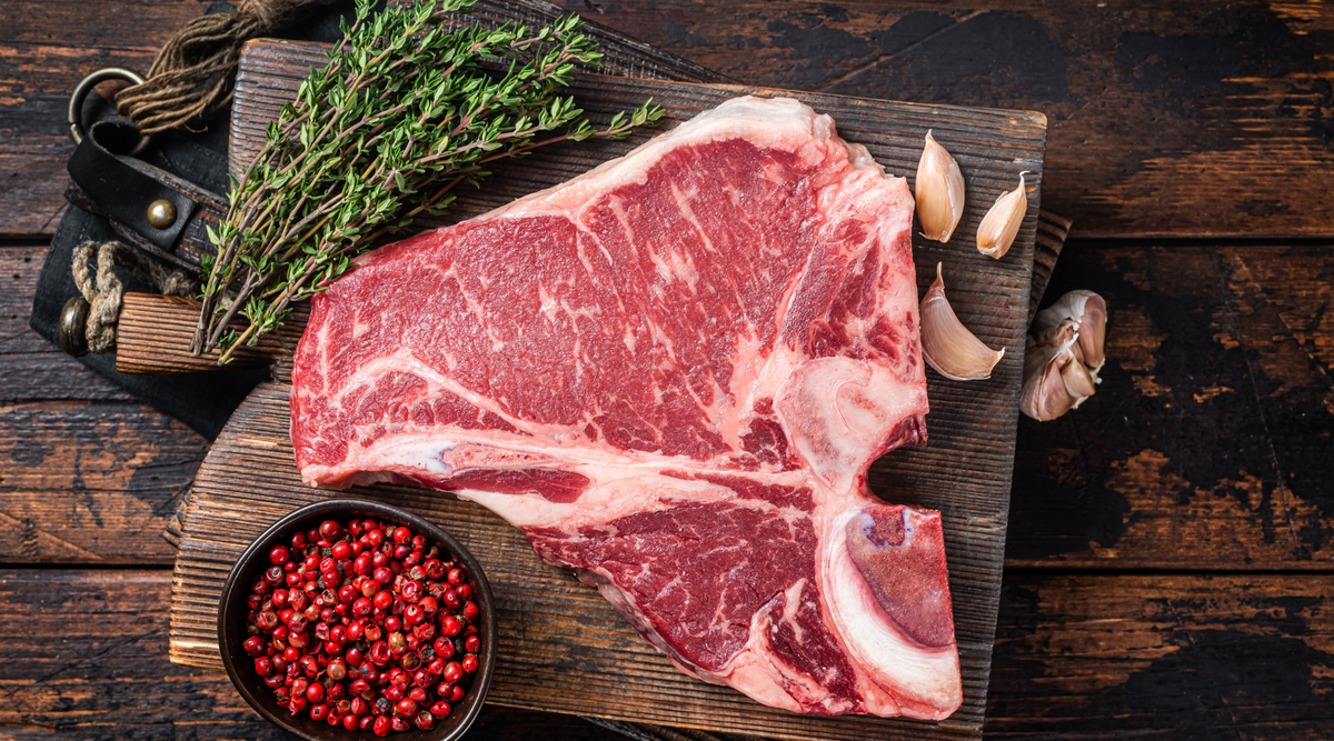 Trick And Treat Porterhouse For Two From Kyafries — Hoagland Meat