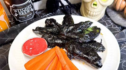 "Bat" Wings Recipe: Spooky Halloween Chicken Wings