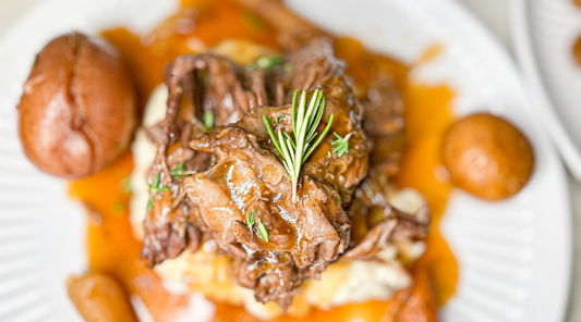 The Perfect Fall Chuck Roast and Mashed Potatoes