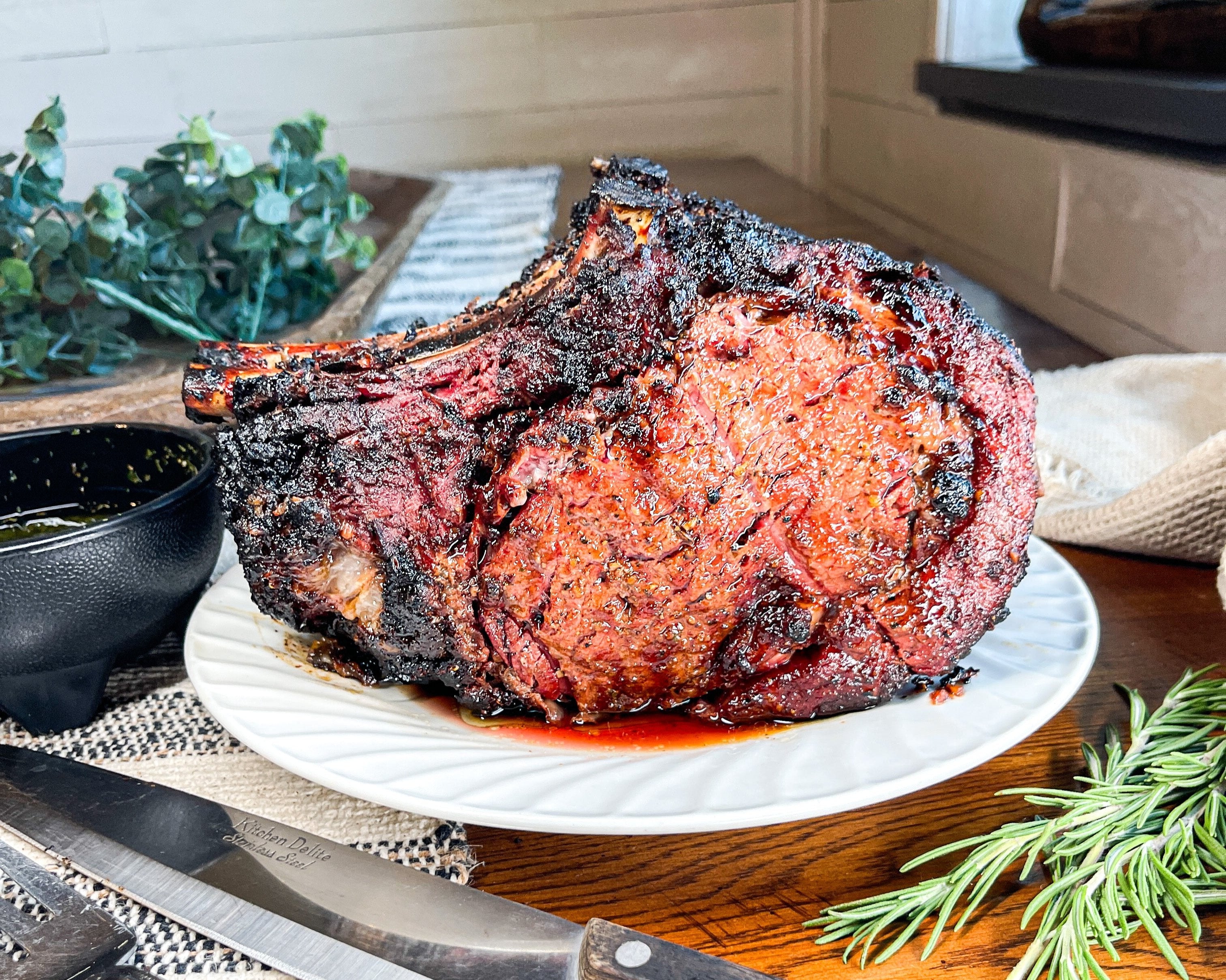 Bone In Prime Rib 10 lb. Hoagland Meat